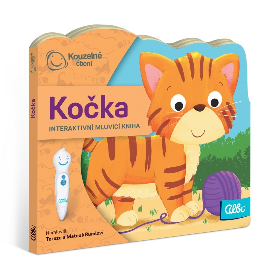 Kouzelné čtení Minikniha s výsekem - Kočka - main (0)