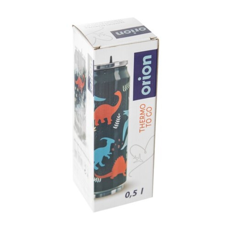 Orion Termoska-plechovka ner. 0,5 l Dinosauři  - main (4)