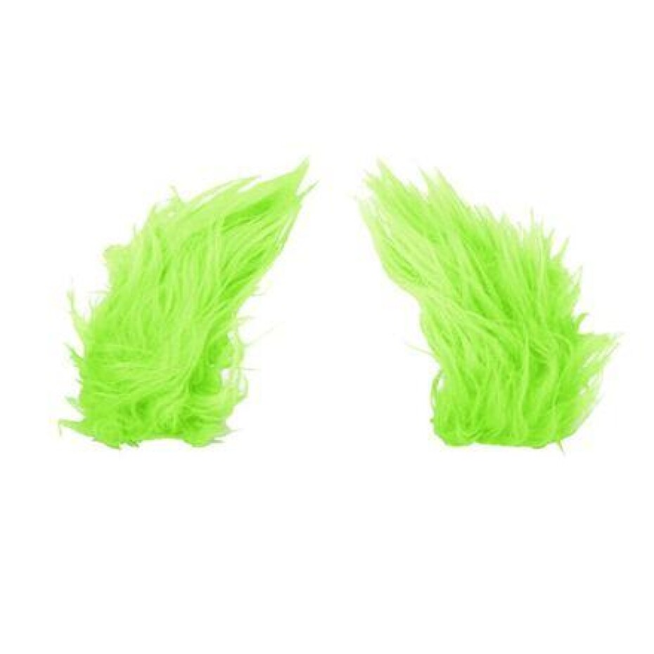 Etape Funny Kit dekorace na přilbu fluo zelená - main (0)