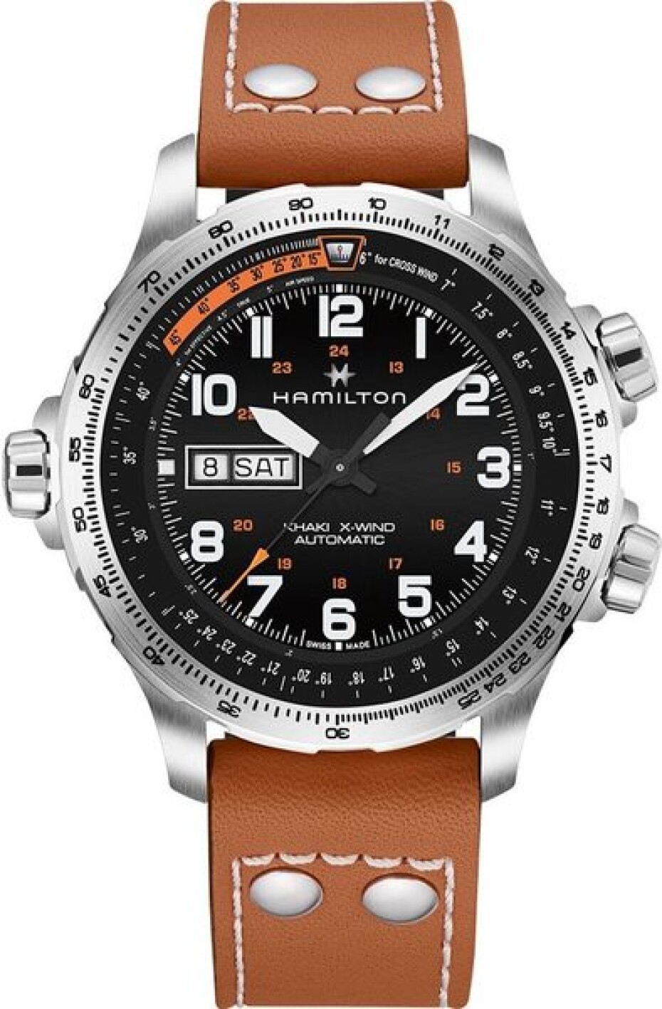 Hamilton Khaki Aviation X-Wind Day Date Auto H77755533 - main (0)