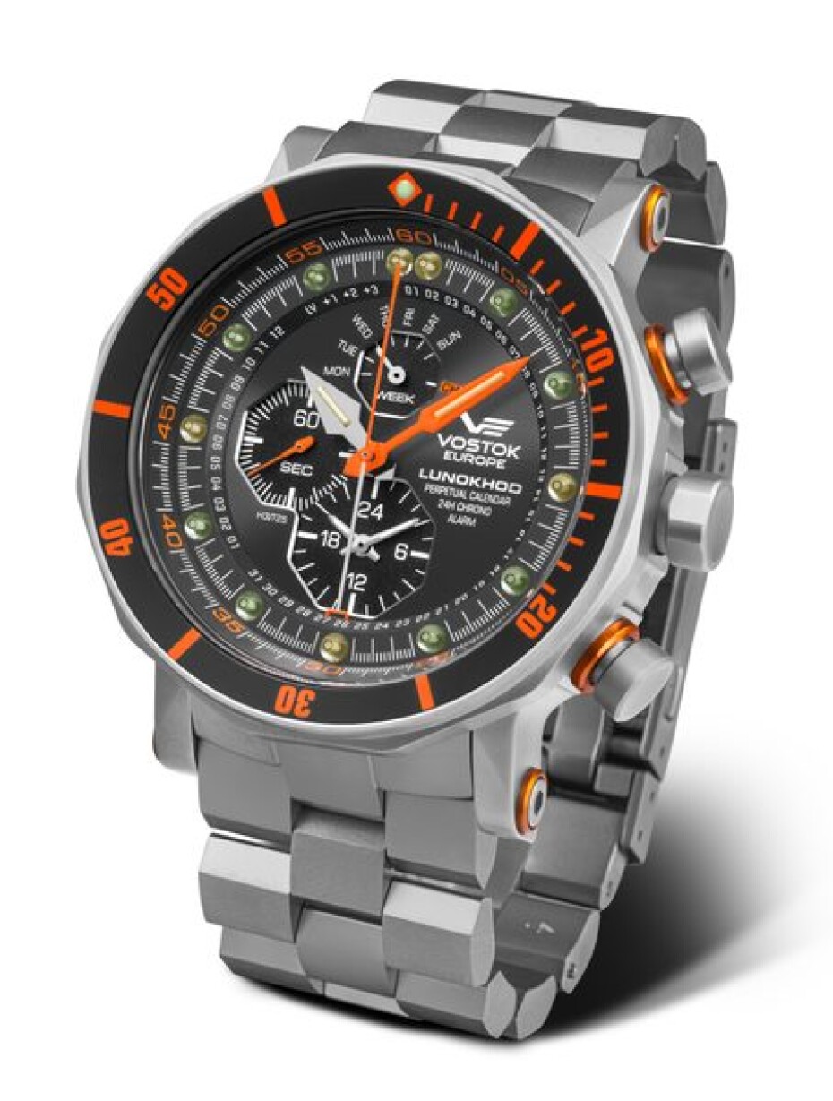 Ocelový náramek Vostok Europe pro modely Lunochod - matný - main (5)