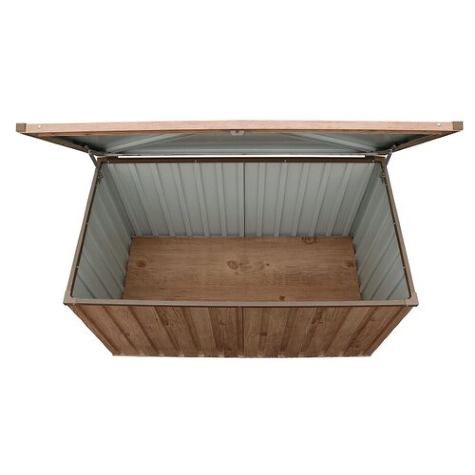 DURAMAX Zahradní úložný box 134 x 74 cm 71045 - dekor dub - main (4)