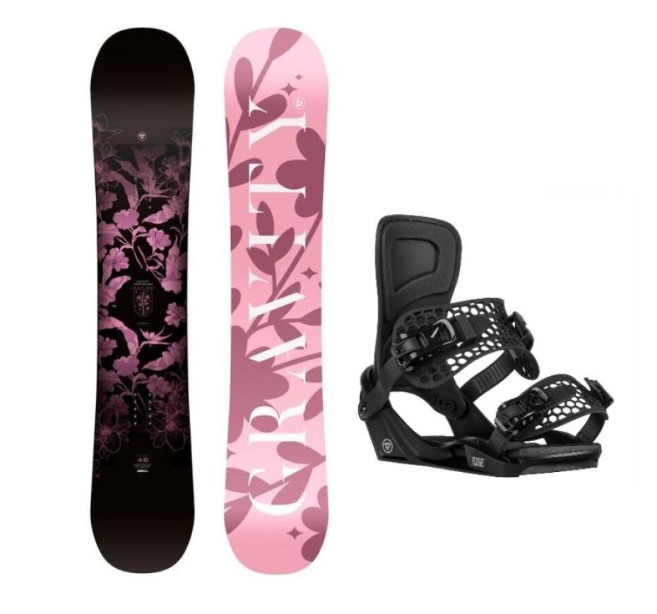 Gravity Empire 24/25 dámský snowboard + Gravity Rise black vázání - main (0)