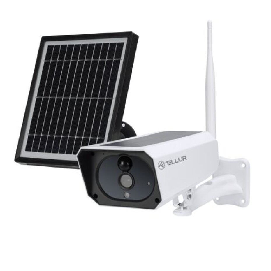 Tellur WiFi Smart solární kamera 1080P, IP65, PIR, outdoor, bílá - main (0)