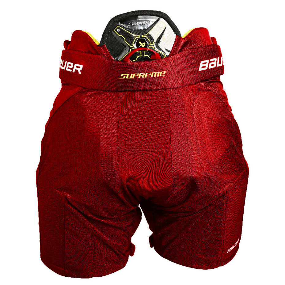 Hokejové kalhoty Bauer Supreme MACH Red Žák (youth) M - main (1)