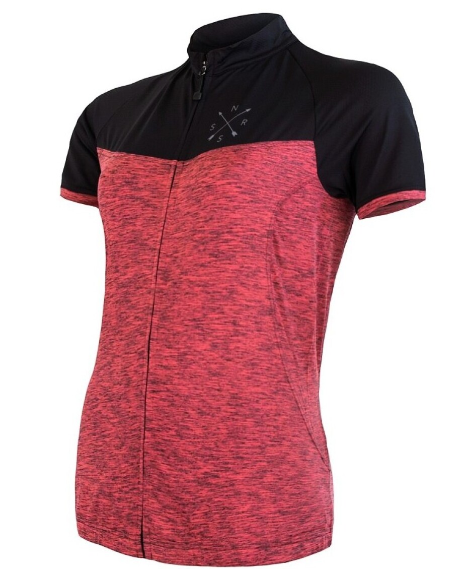 Dámský cyklistický dres Sensor  Cyklo Motion Pink/Black L - main (0)