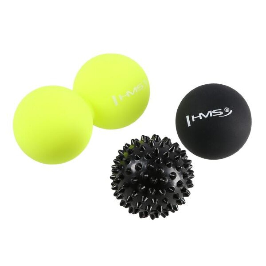 HMS Sada masážních míčků Lacrosse Ball BLS01 - main (0)