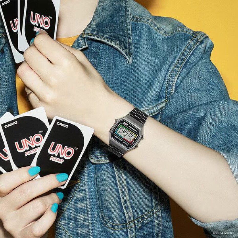 Casio Collection Vintage A168WEUC-1AER UNO™ Collaboration - main (8)