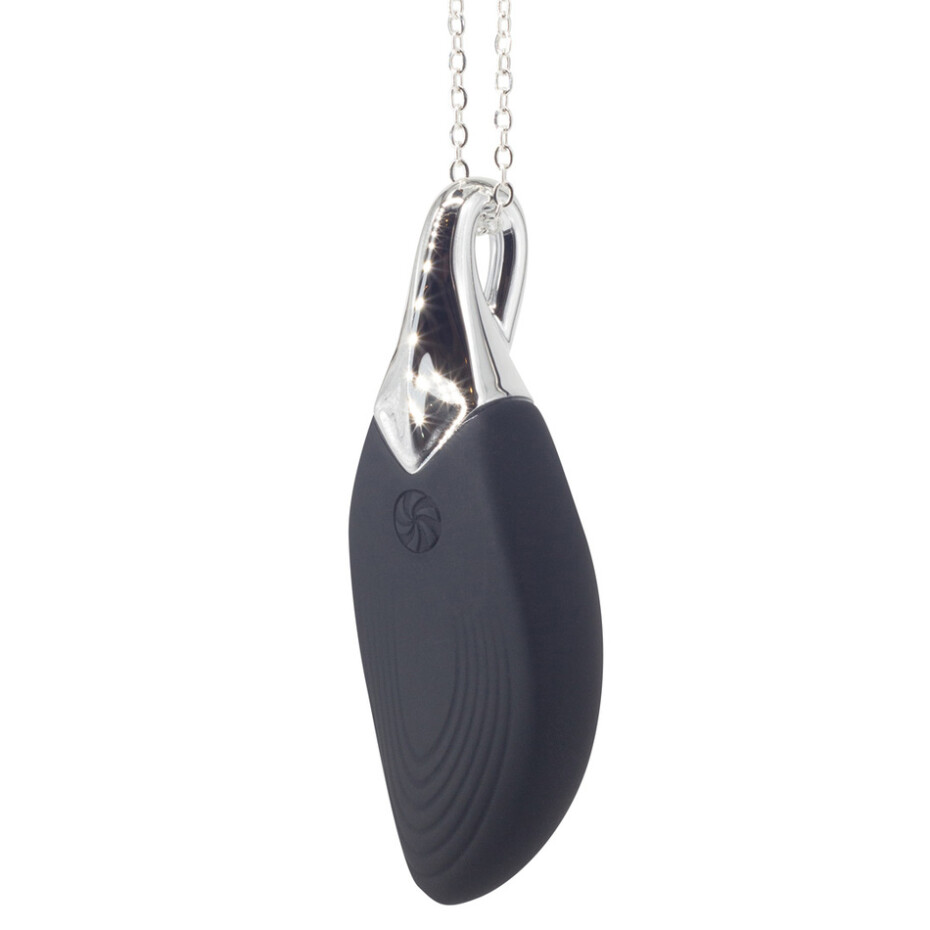 Vibrační náhrdelník Liberty Leaf Black - main (1)