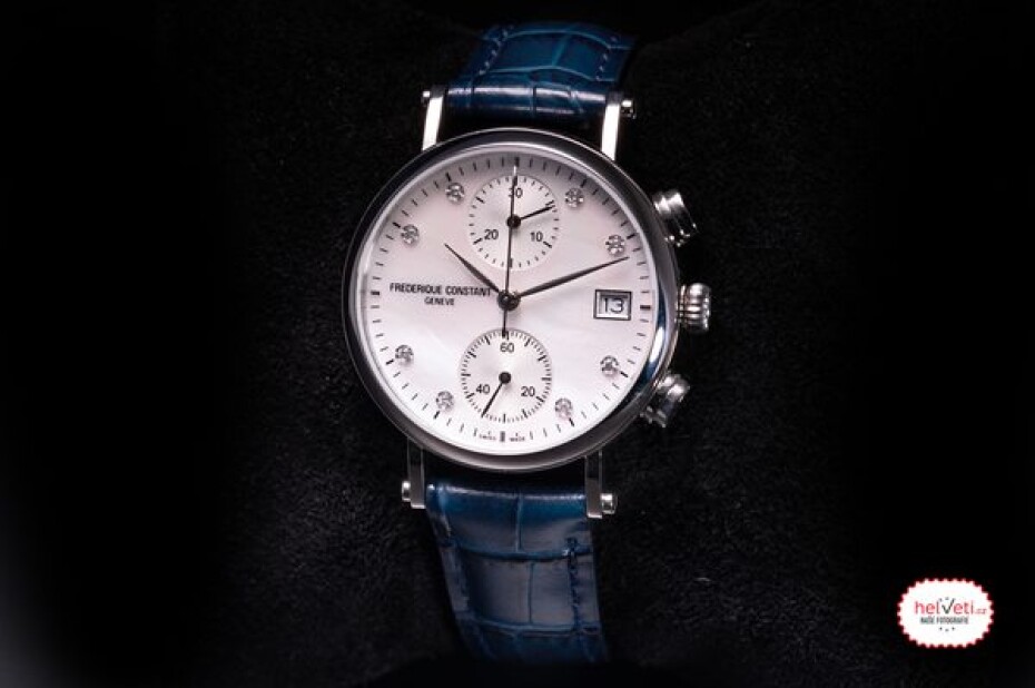 Frederique Constant Classics Chronograph Ladies Quartz FC-291MPWD2R6 - main (4)