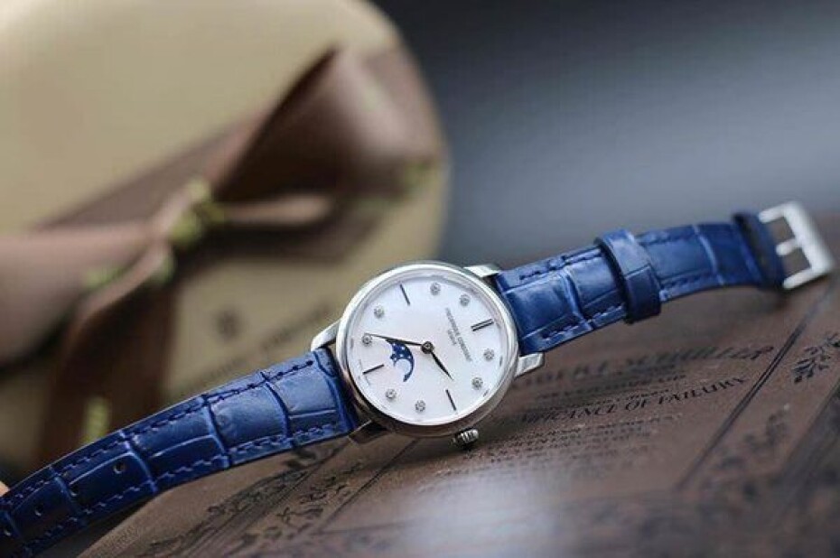 Frederique Constant Slimline Ladies Moonphase Quartz FC-206MPWD1S6 - main (14)