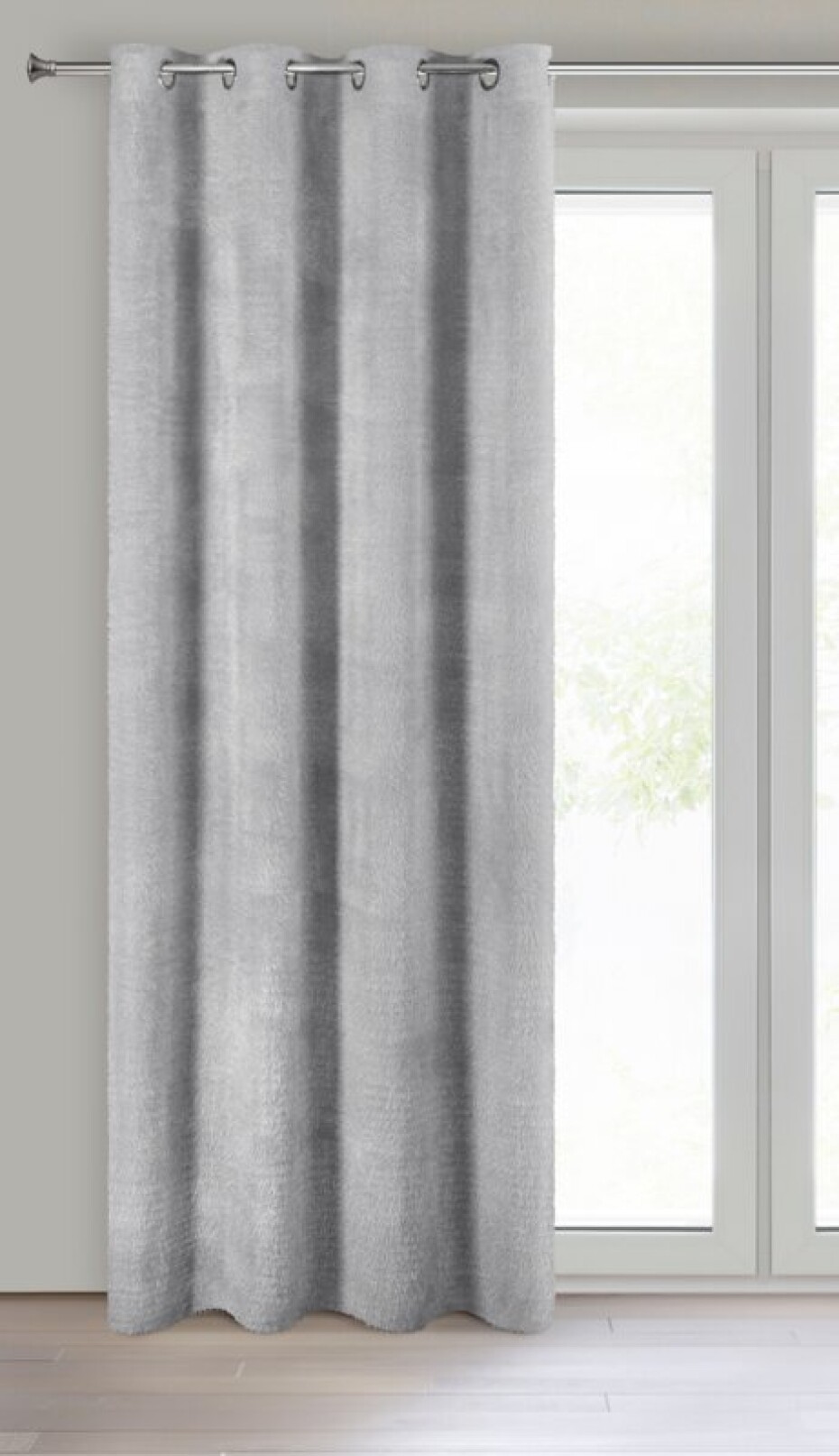 ArtFir Závěs AGIS K | stříbrná 140 x 250 cm - main (1)