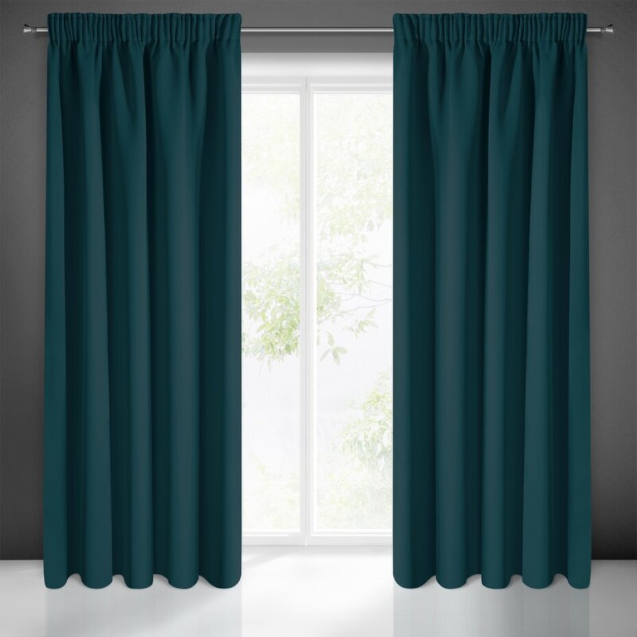 ArtFir Zatemňovací závěs BLACKOUT P | petrolejová 135 x 270 cm - main (0)