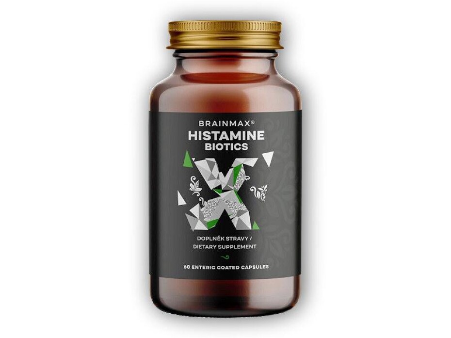 BrainMax Histamine Biotics, Histamin Probiotika 60 enterosolventních kapslí - main (0)