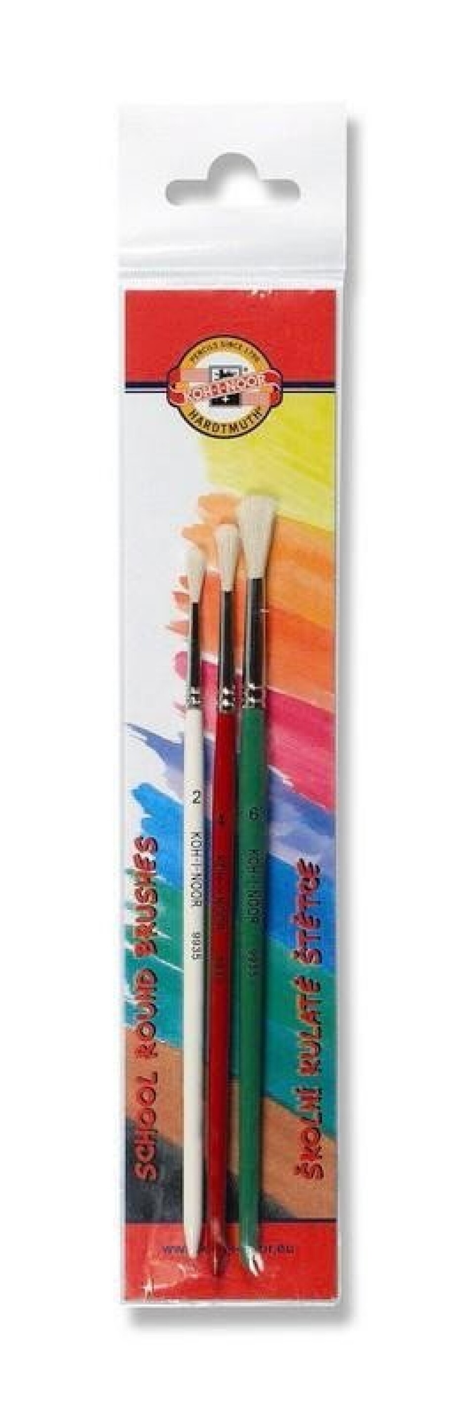 Koh-i-noor štětce školní/kulaté velikost 2,4,6 (3ks sada) - main (0)
