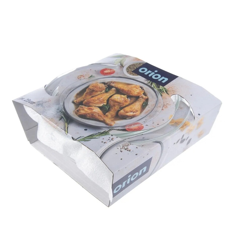 Orion Skleněný pekáč s víkem kulatý pr. 23 cm - main (4)