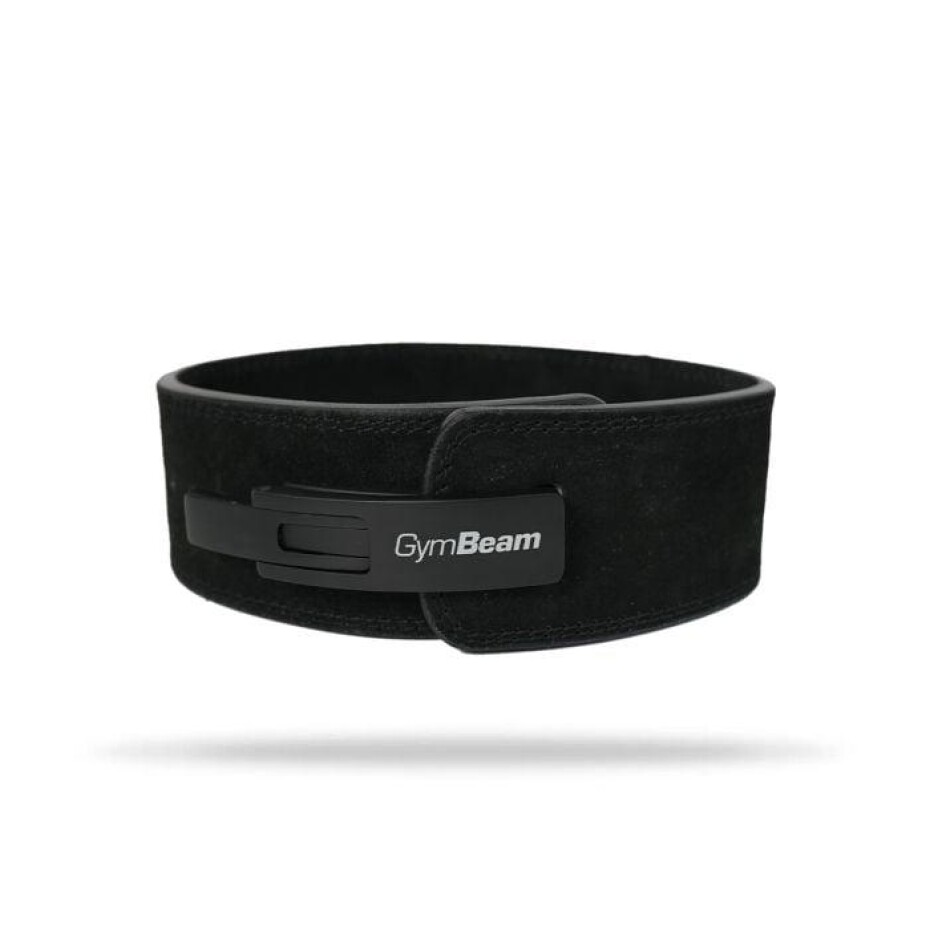 GymBeam Fitness opasek LEVER Black/Orange - main (0)
