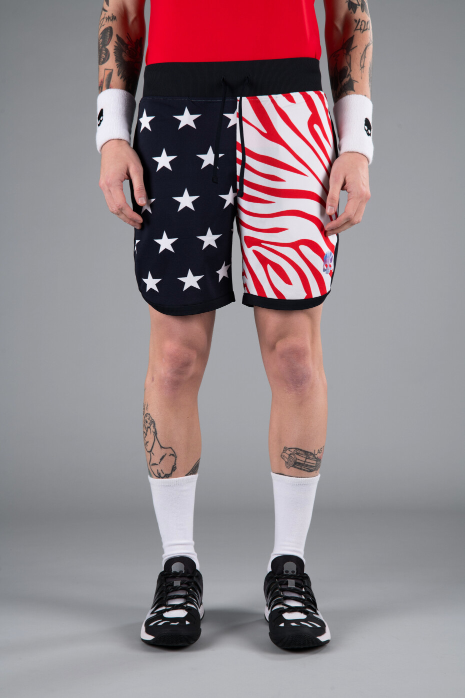 Pánské šortky Hydrogen  Star Shorts Blue/Navy L - main (0)