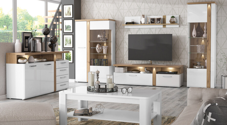 Forte TV stolek TULUZA | TUZT121B - main (2)