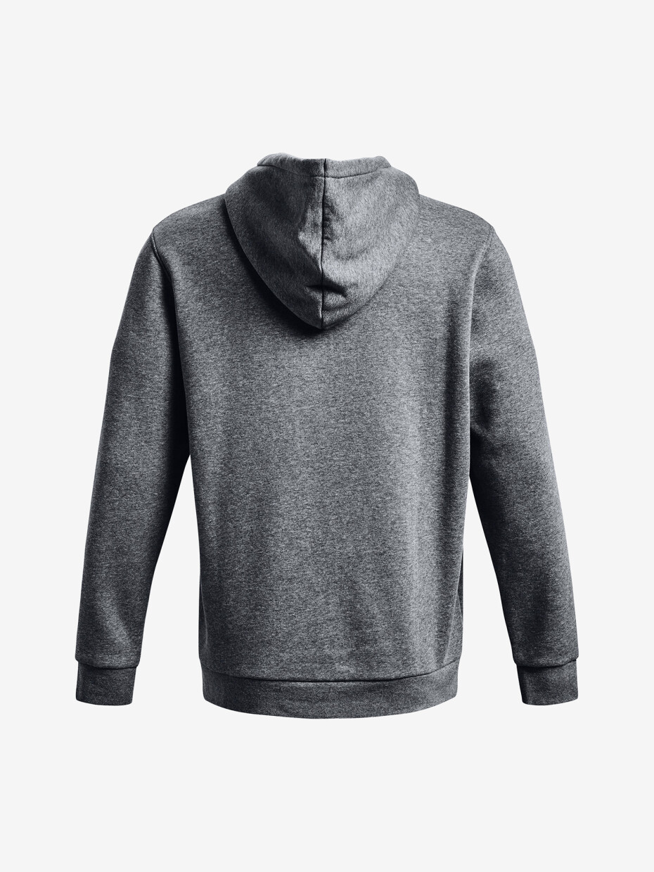 Pánská mikina Under Armour  Essential Fleece Hoodie-GRY XXL - main (3)