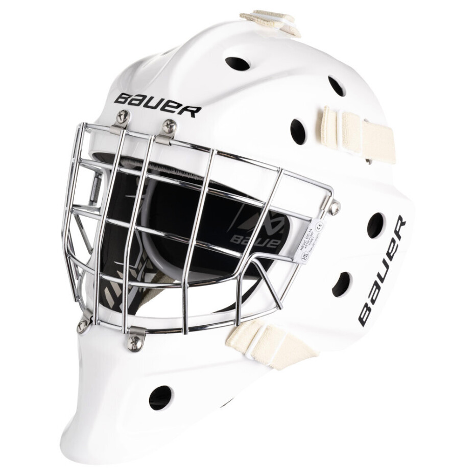 Brankářská hokejová maska Bauer  930 White Senior M/L - main (0)