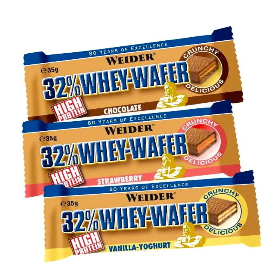 Weider 32% Whey Wafer 35 g vanilka - main (0)