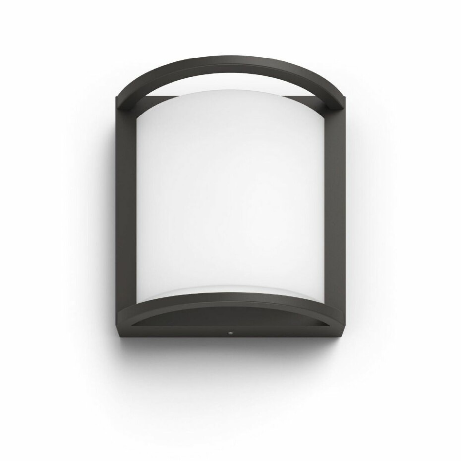 Philips Samondra UltraEfficient venkovní nástěnné LED svítidlo 3,8W 2700K, antracitová - main (0)