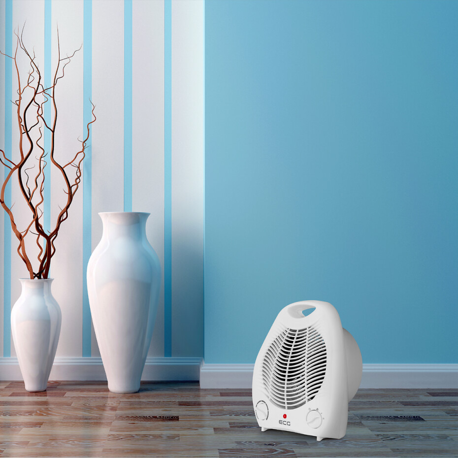 ECG TV 3030 Heat R White teplovzdušný ventilátor - main (3)