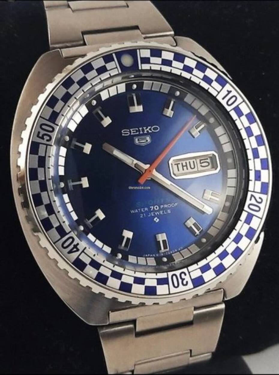 Seiko 5 SKX Sports Style SRPK65K1 Checker Flag Special Edition - main (15)