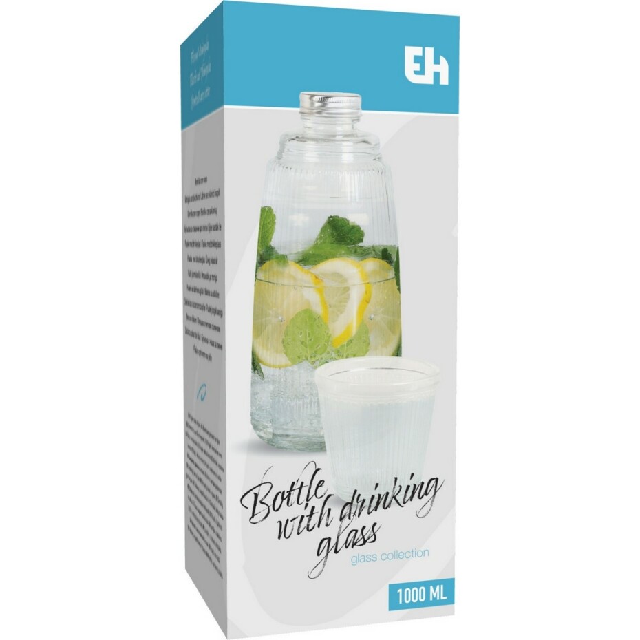 Skleněná láhev na pití, 1 l - main (2)