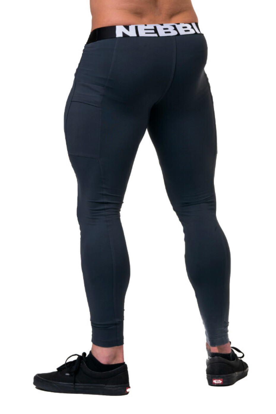 Pánské legíny Nebbia 1965 Legend of Today leggings 189 dark grey XXL - main (1)