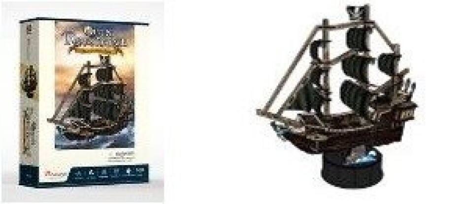 3D Puzzle - Queen Anne´s Revenge / 100 dílků - Scratch Wars - main (0)