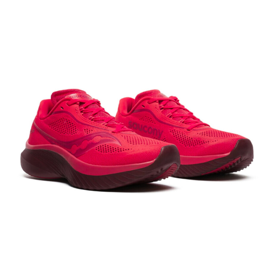 Dámská běžecká obuv Saucony  Kinvara 15 Cayenne/Currant  UK 4,5 - main (2)