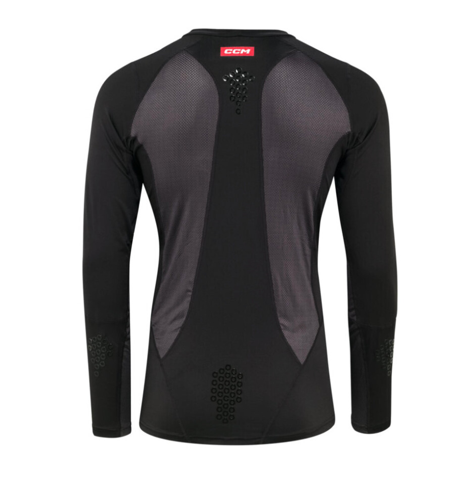 Kompresní tričko CCM  LS Top with Gel Black Žák (youth) L - main (1)