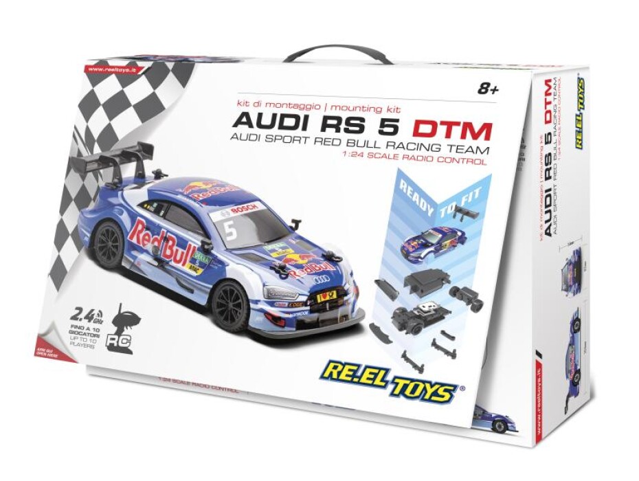 RE.EL Toys stavebnice Audi RS5 Red Bull Racing 1:24 - main (0)