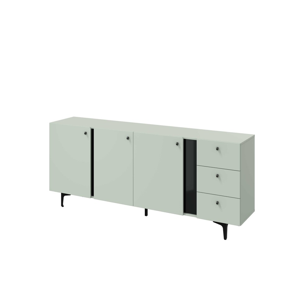 Dig-net nábytek Komoda FARLEN CS-03 | zelená - main (0)