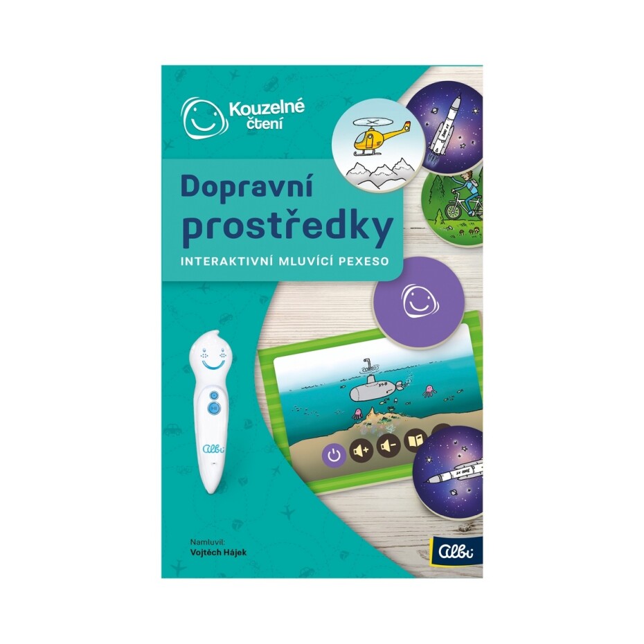 Kouzelné čtení Hra Pexeso - Dopravní prostředky - main (1)