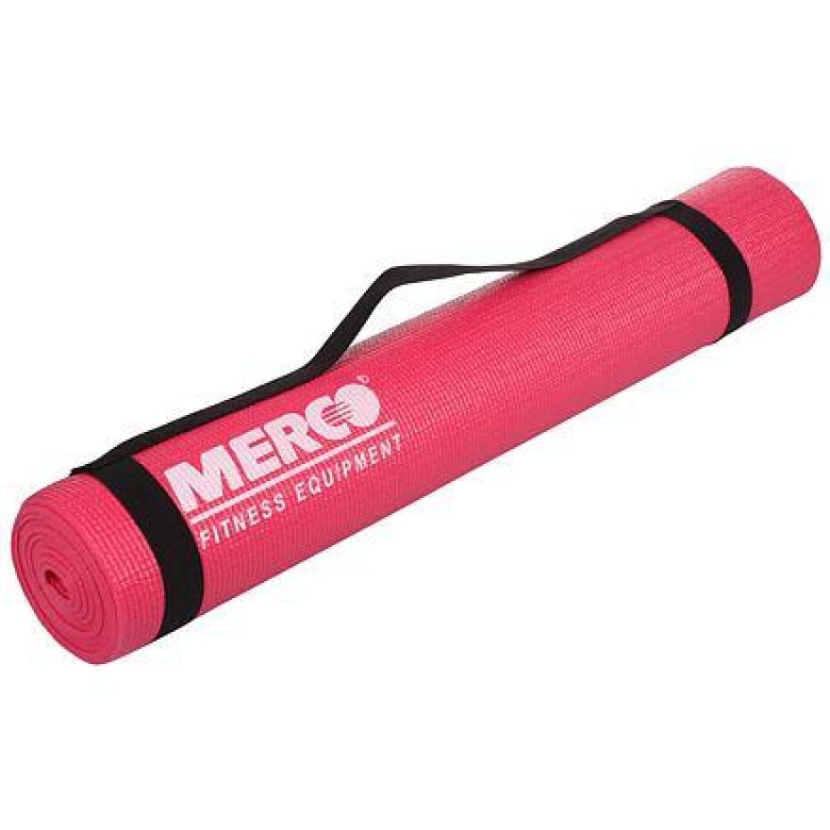 Merco Yoga PVC 4 Mat podložka na cvičení růžová - main (0)