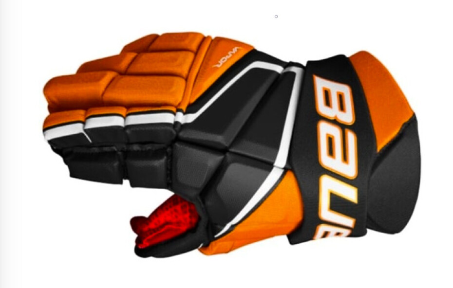 Hokejové rukavice Bauer Vapor 3X - MTO Black/Orange Senior 15 palců - main (3)