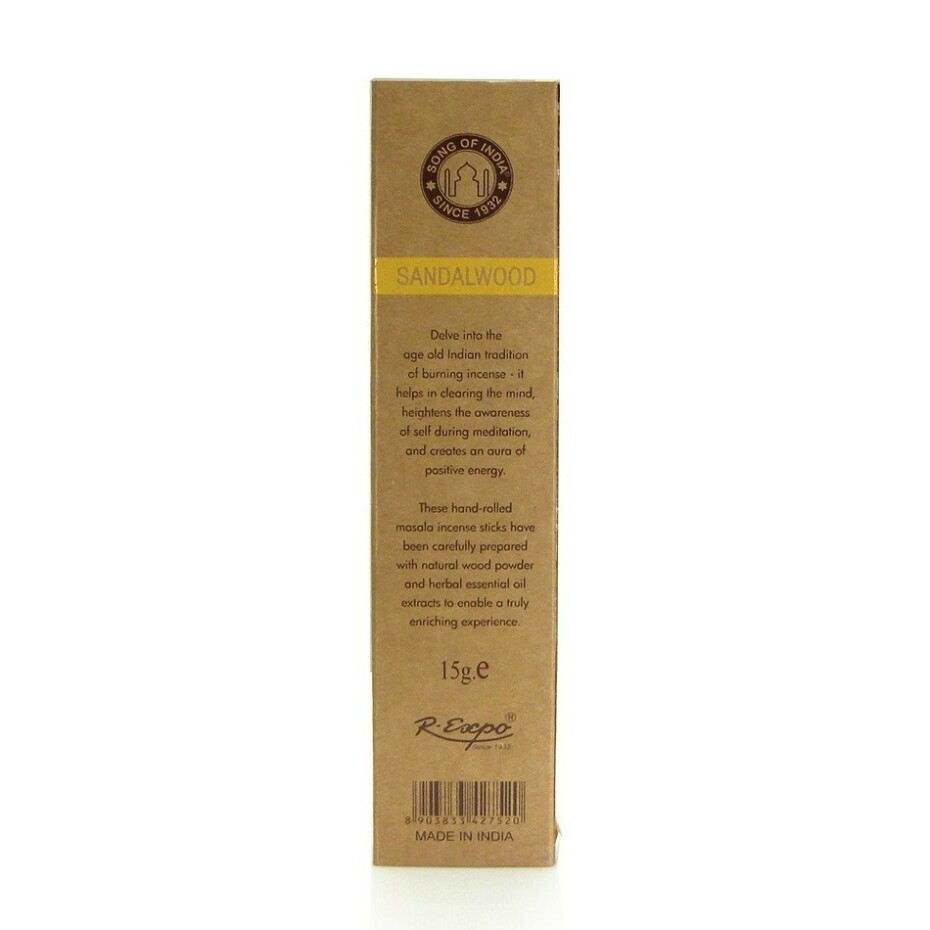 Vonné tyčinky Organic Goodness Masala 12ks, Sandalwood - main (1)
