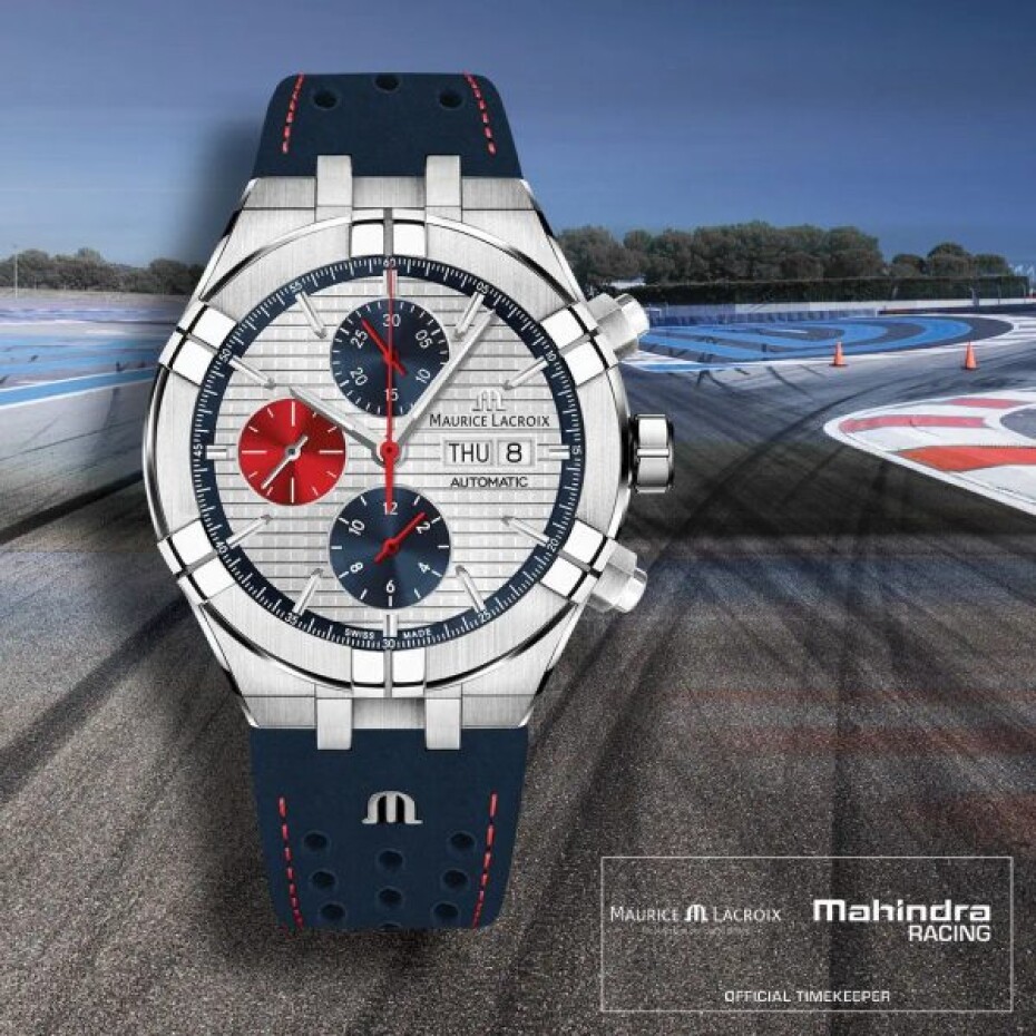 Maurice Lacroix Aikon Automatic Chronograph Special Edition Mahindra Racing AI6038-SS001-133-4 - main (3)