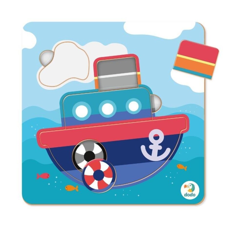 Dodo Puzzle Lodička 5 dílků - main (0)