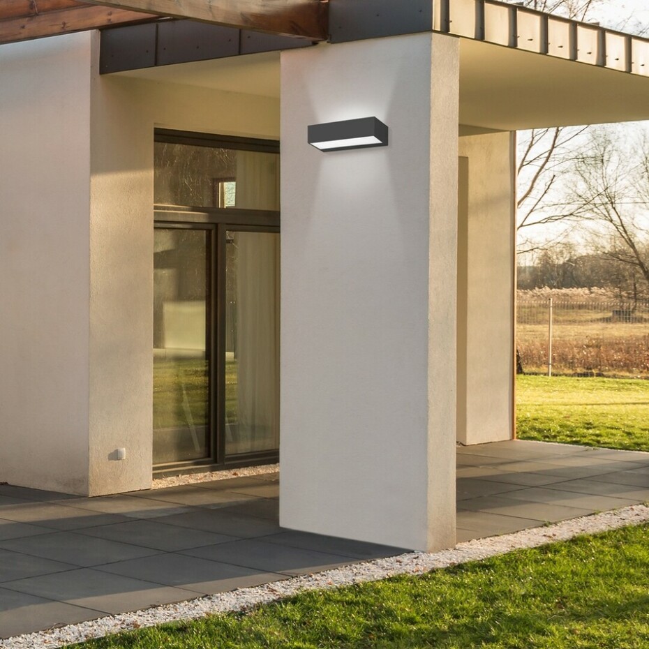 Rabalux 7935 Halden, venkovní nástěnné LED svítidlo, černá - main (1)