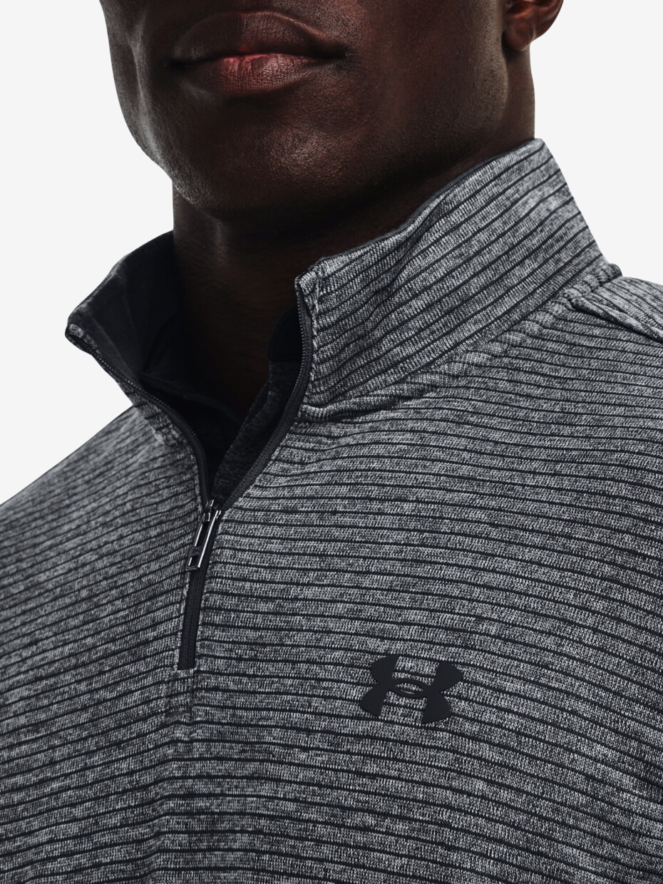 Pánská mikina Under Armour  Storm SweaterFleece QZ-GRY XL - main (2)