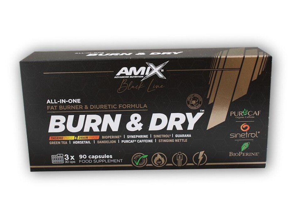 Amix Black Line Black Line Burn Dry Blister 90 kapslí - main (0)