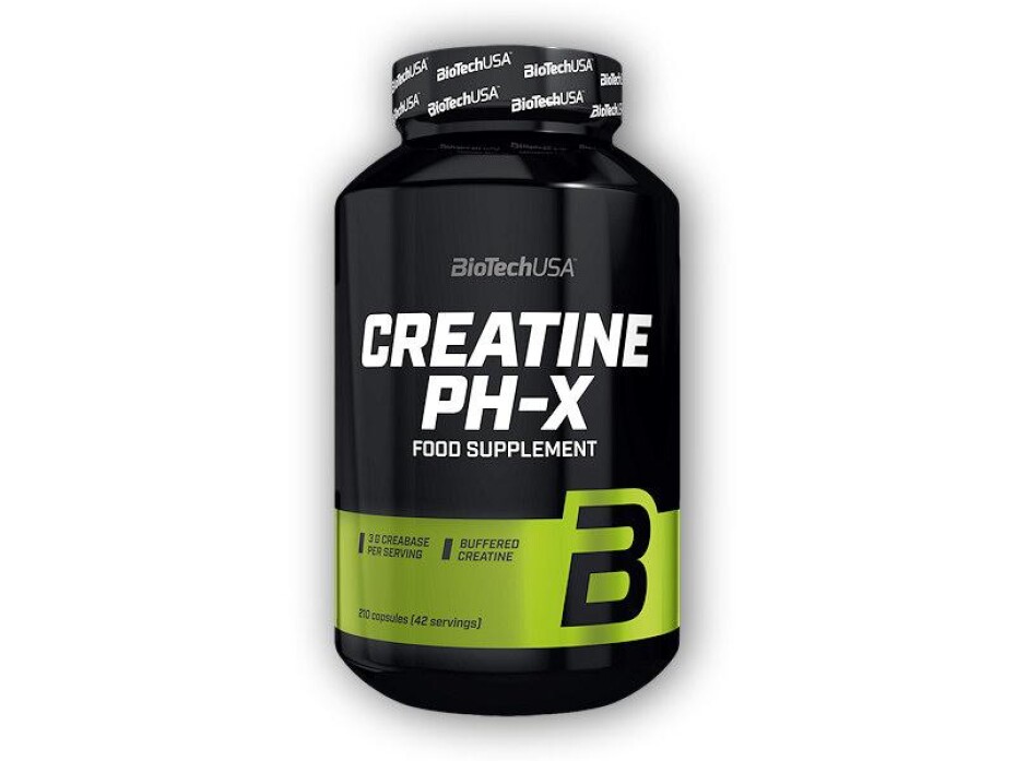BioTech USA Creatine pH-X 210 kapslí - main (0)
