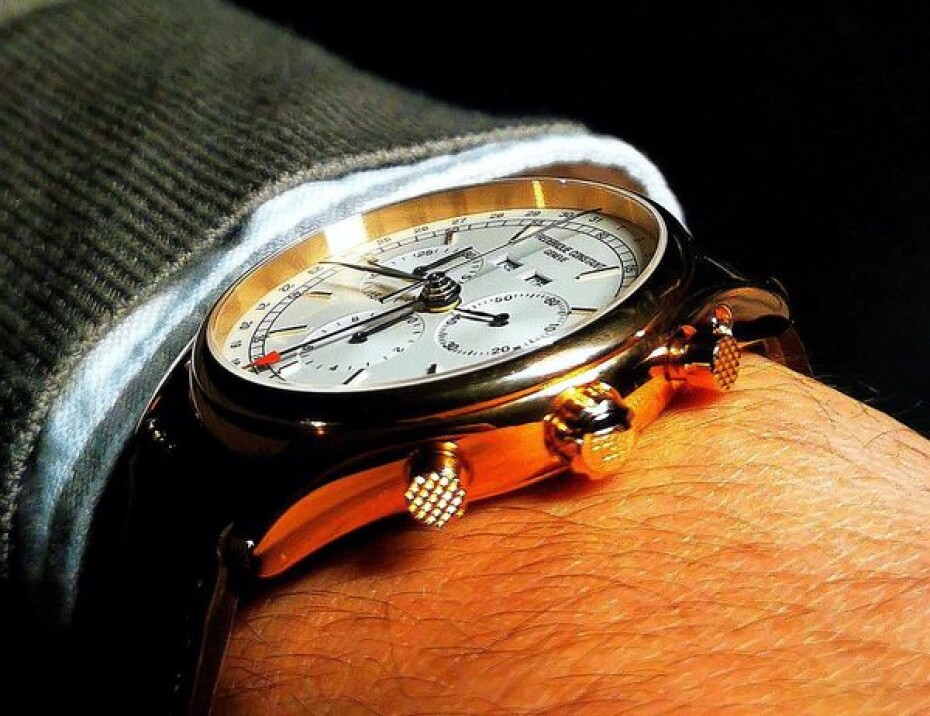 Frederique Constant Classics Gents Chronograph Triple Calendar Quartz FC-296SW5B4 - main (5)