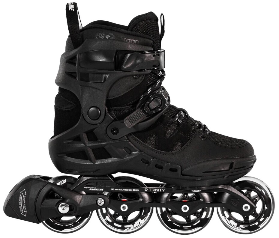 Pánské kolečkové brusle Powerslide  Phuzion Argon Black 80 Trinity, EUR 44 - main (0)