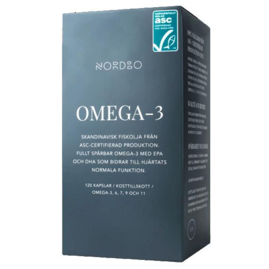 Nordbo Scandinavian Omega-3 Trout Oil 120 kapslí - main (0)