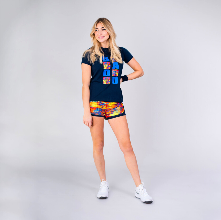 Dámské tričko BIDI BADU  Behati Lifestyle Tee Mixed M - main (2)